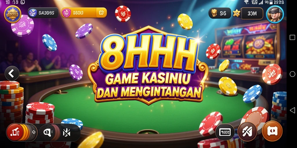 Tampilan gambar dari gameplay menarik di 8HHH yang penuh aksi.