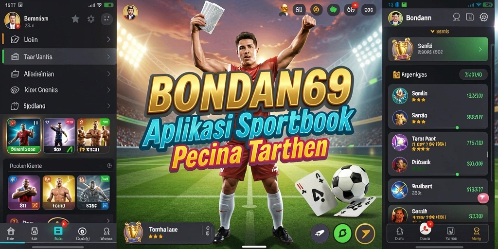 Tampilan dan fitur menarik dari aplikasi BONDAN69 yang memudahkan taruhan olahraga.