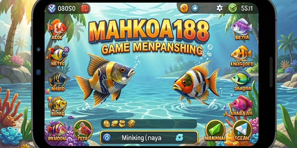 Tangkapan besar dari percobaan memancing di MAHKOTA188.