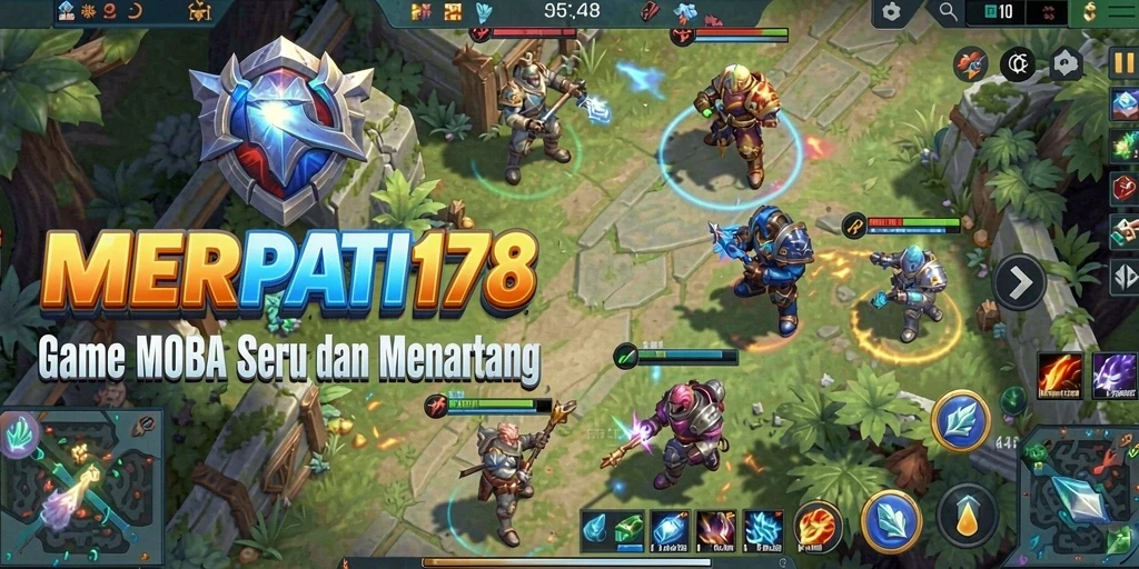 Gameplay seru dan kompetitif dari MERPATI178 MOBA.