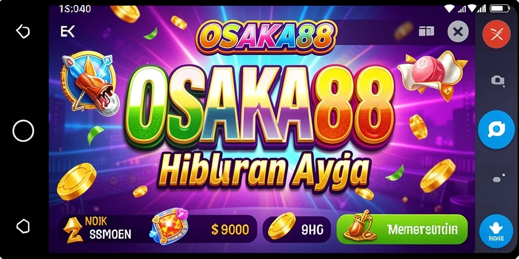 Tampilan gameplay slot menarik di OSAKA88.