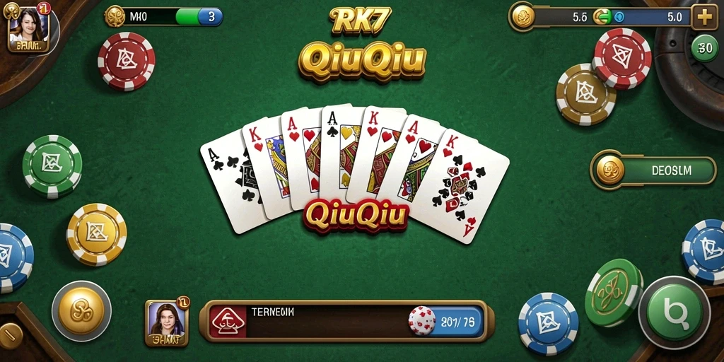 Screenshot gameplay QiuQiu yang menarik dan penuh strategi.