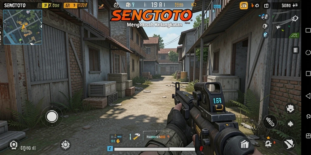 Gameplay intens SENGTOTO dengan aksi tembak-menembak yang memukau.