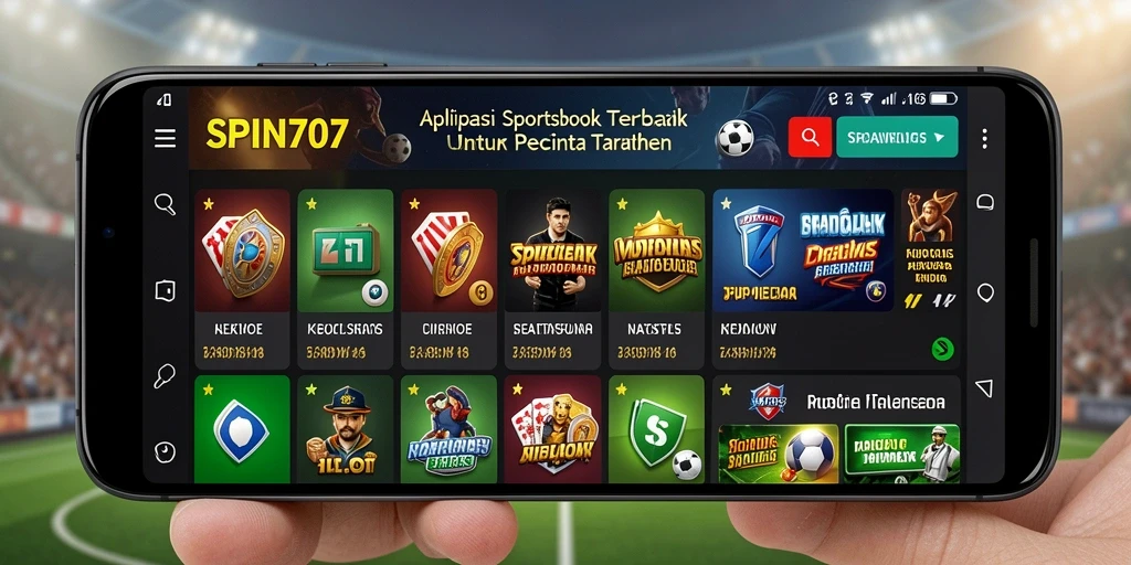Tampilan grafik menarik dari gameplay Sportsbook di SPIN707.