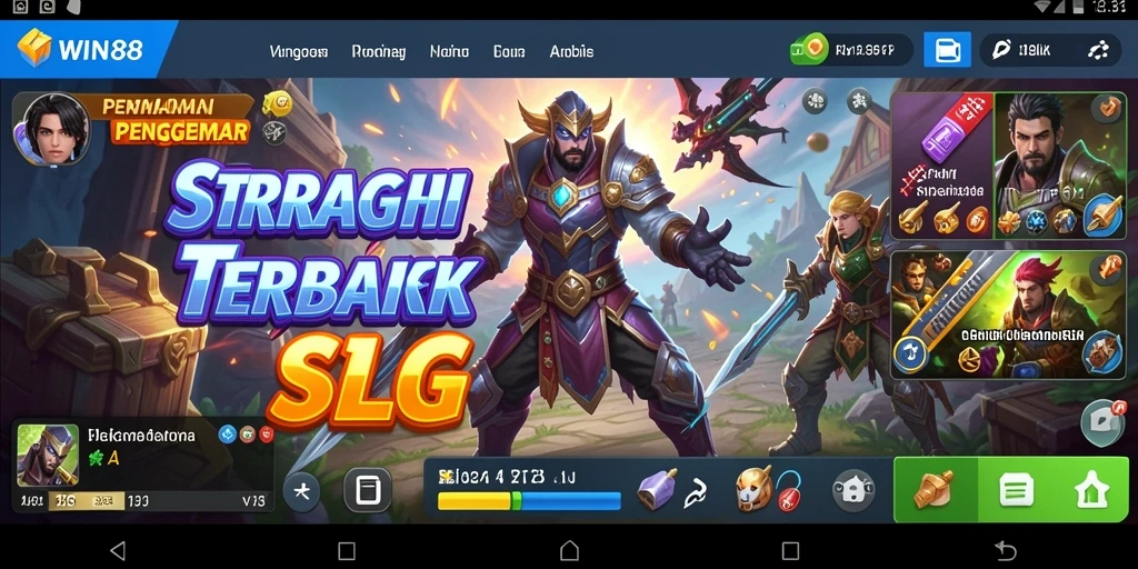Tampilan gameplay menangkap momen strategis dalam WIN88.