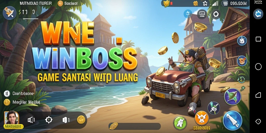 Tampilan menarik gameplay WINBOSS di layar perangkat.