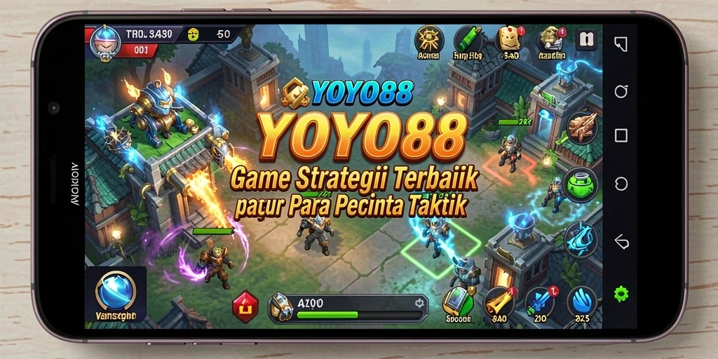 Tampilan gameplay strategi dari YOYO88 yang mendebarkan dan penuh aksi.